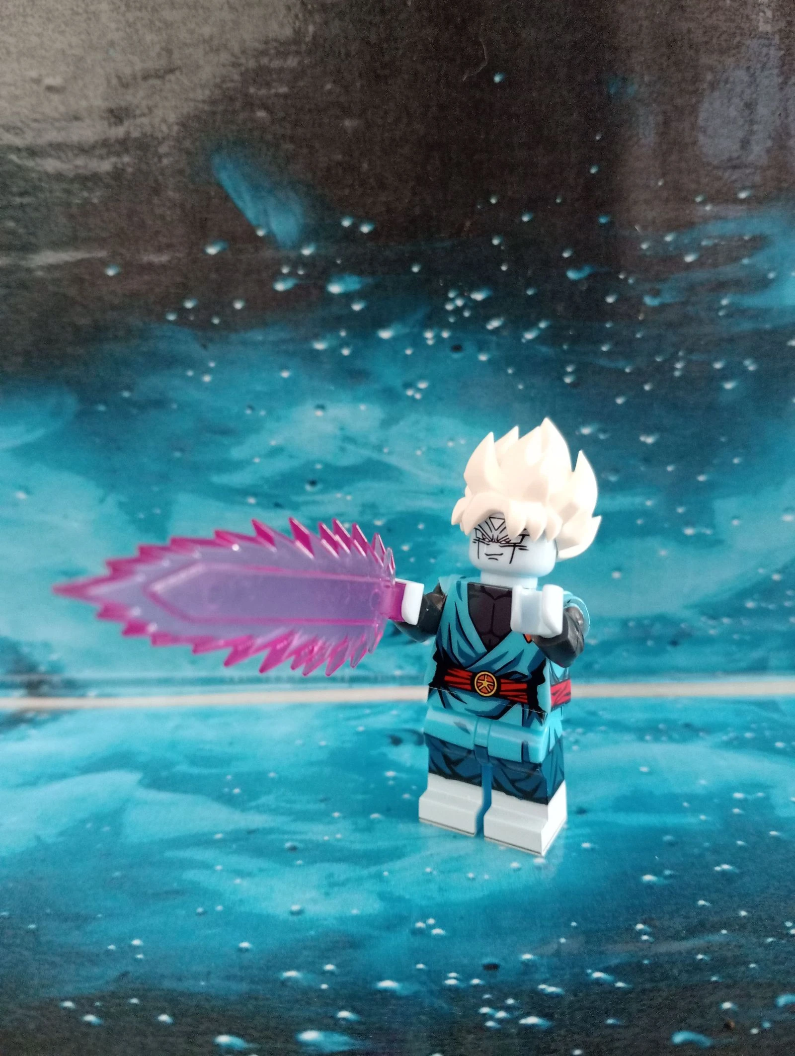 Figura Dragon Ball tipo LEGO
